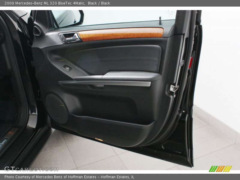 Black / Black 2009 Mercedes-Benz ML 320 BlueTec 4Matic