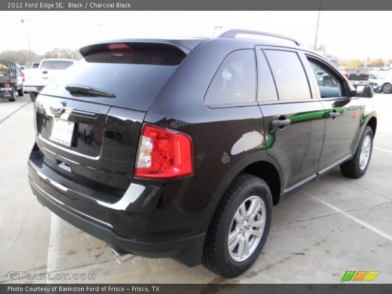 Black / Charcoal Black 2012 Ford Edge SE