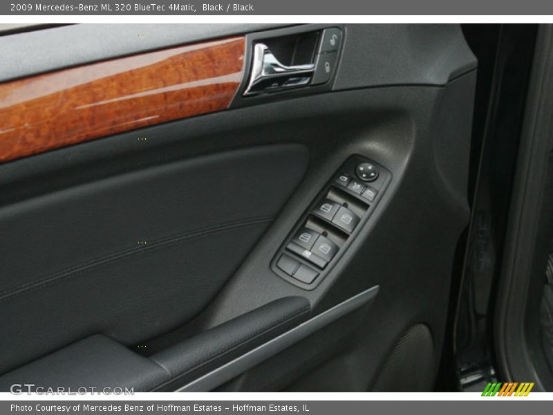 Black / Black 2009 Mercedes-Benz ML 320 BlueTec 4Matic