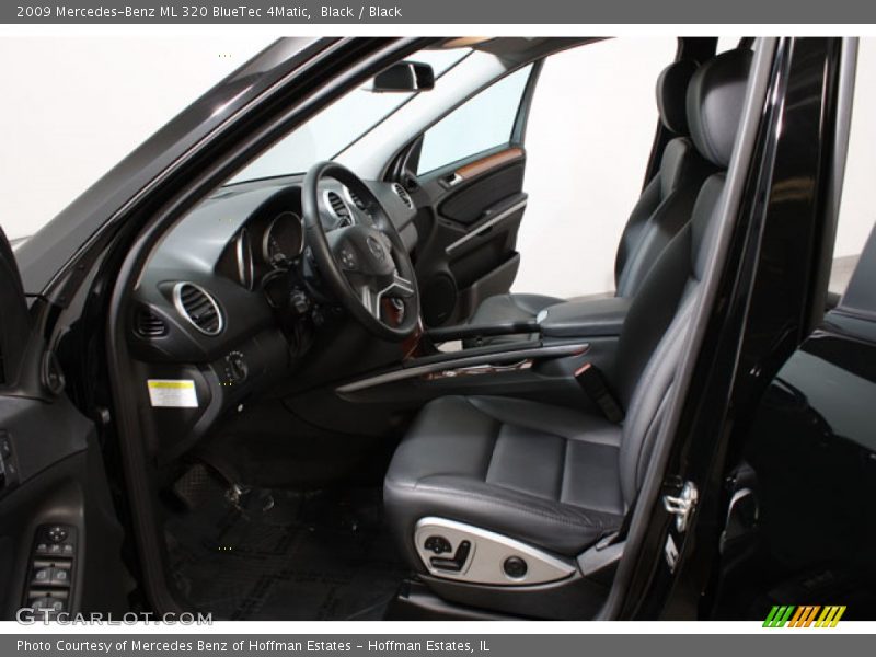 Black / Black 2009 Mercedes-Benz ML 320 BlueTec 4Matic