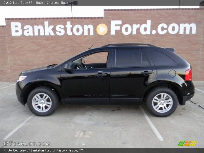 Black / Charcoal Black 2012 Ford Edge SE