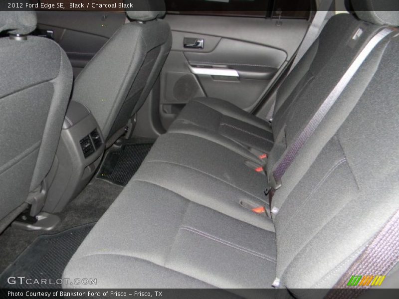 Black / Charcoal Black 2012 Ford Edge SE