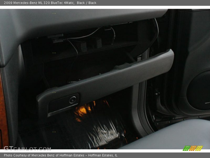 Black / Black 2009 Mercedes-Benz ML 320 BlueTec 4Matic