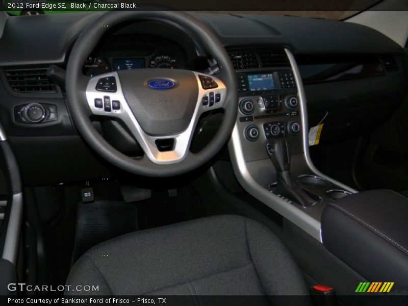 Black / Charcoal Black 2012 Ford Edge SE