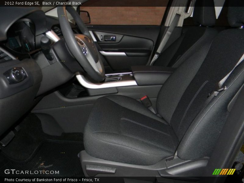 Black / Charcoal Black 2012 Ford Edge SE