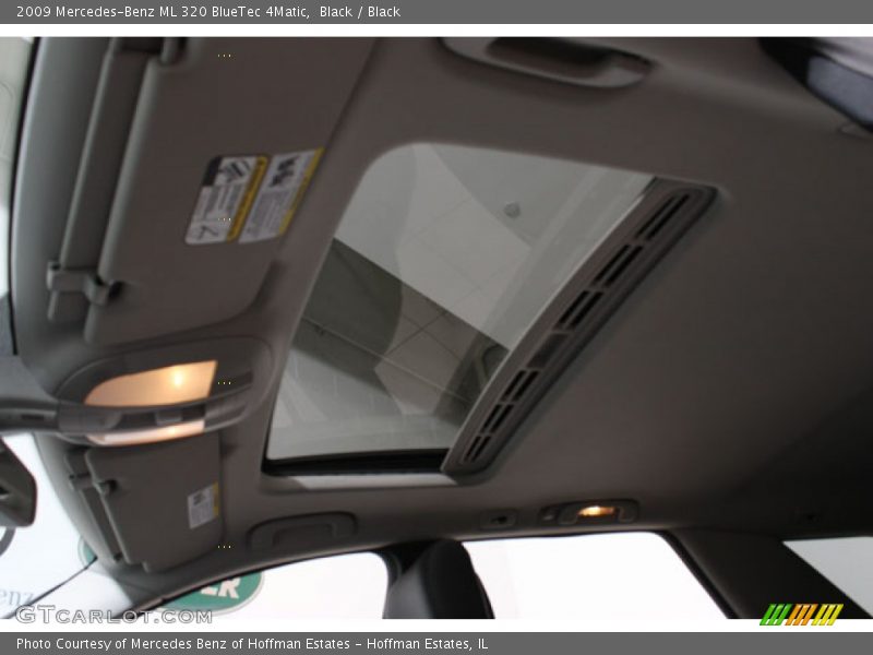 Black / Black 2009 Mercedes-Benz ML 320 BlueTec 4Matic