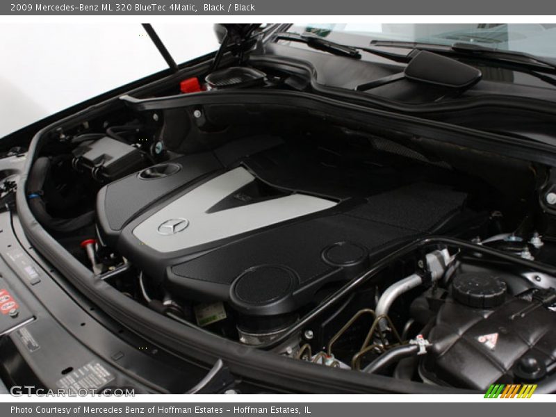 Black / Black 2009 Mercedes-Benz ML 320 BlueTec 4Matic