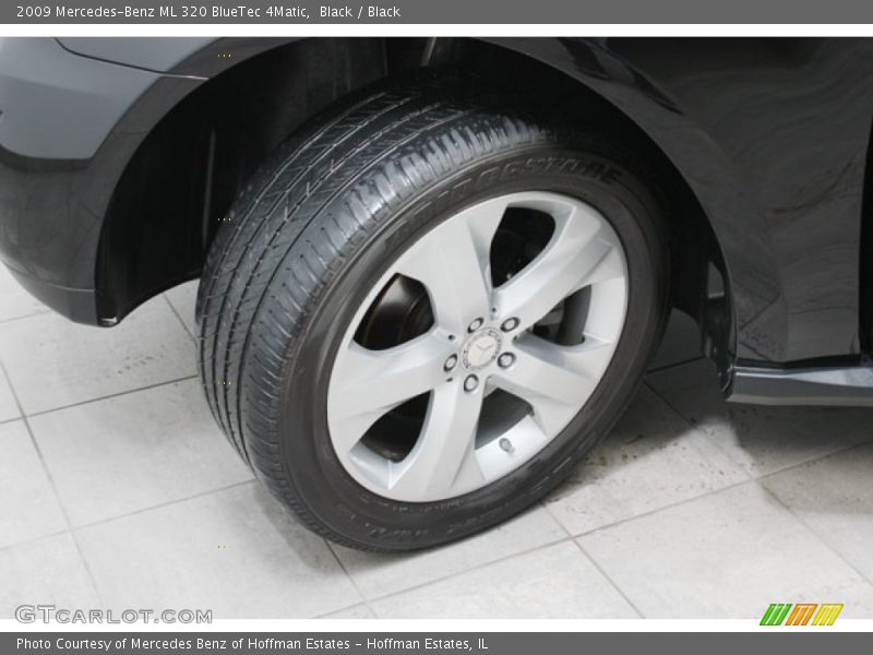Black / Black 2009 Mercedes-Benz ML 320 BlueTec 4Matic