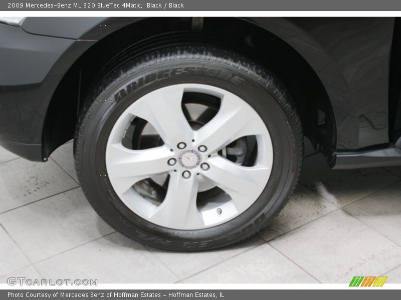 Black / Black 2009 Mercedes-Benz ML 320 BlueTec 4Matic