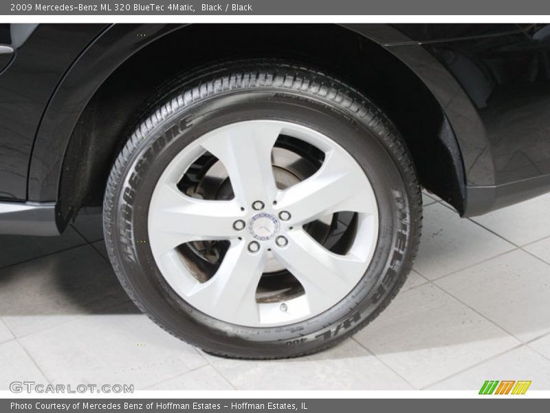 Black / Black 2009 Mercedes-Benz ML 320 BlueTec 4Matic
