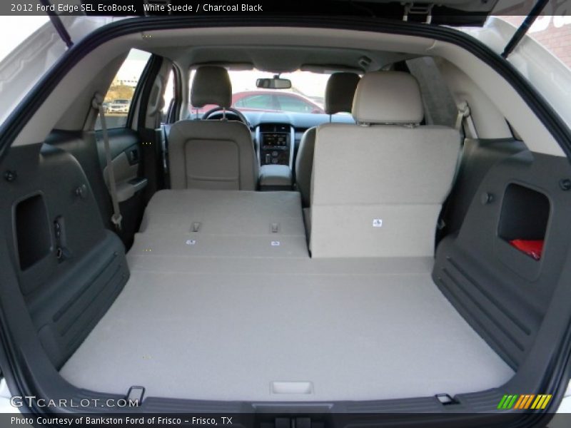White Suede / Charcoal Black 2012 Ford Edge SEL EcoBoost