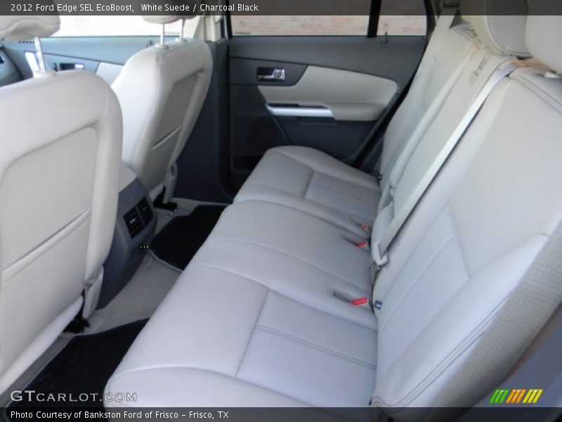 White Suede / Charcoal Black 2012 Ford Edge SEL EcoBoost