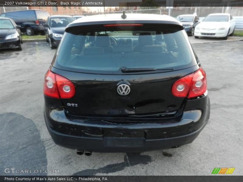 Black Magic / Anthracite 2007 Volkswagen GTI 2 Door
