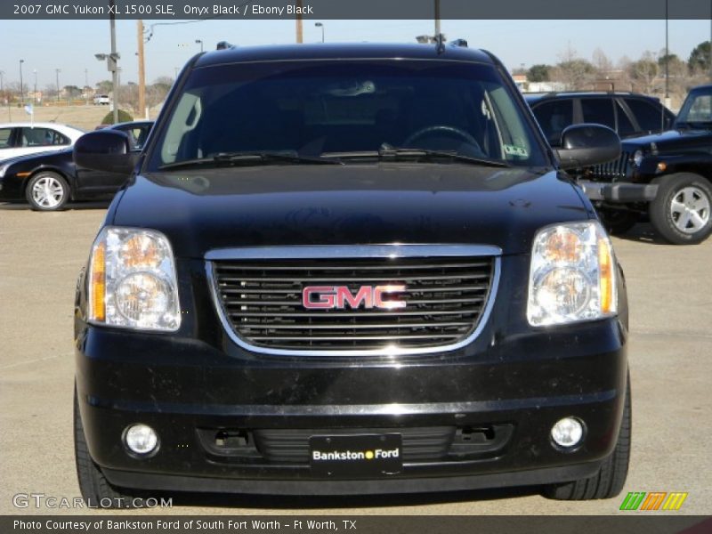 Onyx Black / Ebony Black 2007 GMC Yukon XL 1500 SLE