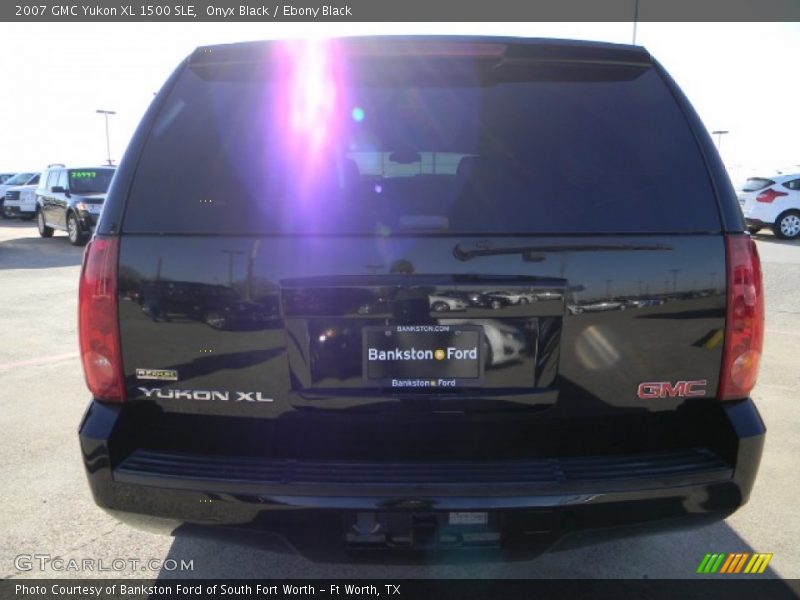 Onyx Black / Ebony Black 2007 GMC Yukon XL 1500 SLE