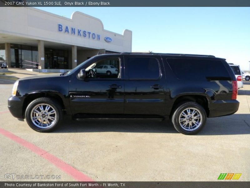 Onyx Black / Ebony Black 2007 GMC Yukon XL 1500 SLE