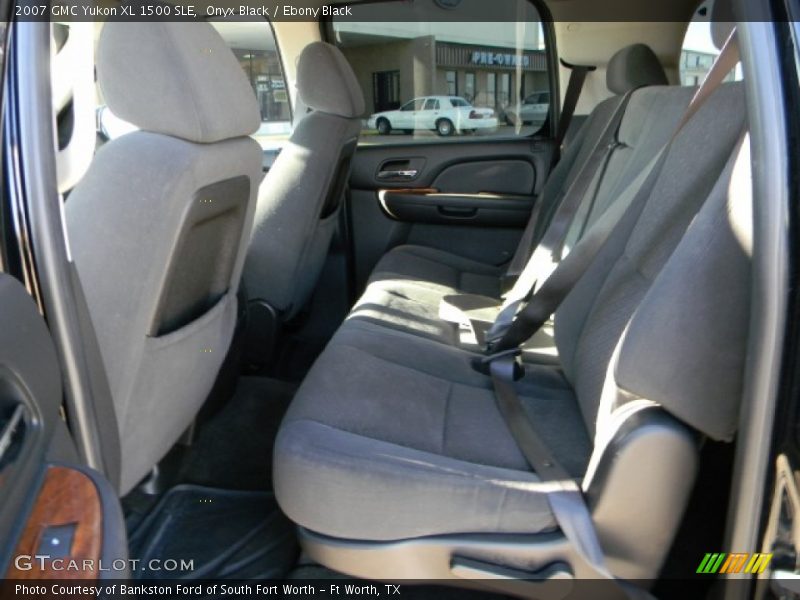 Onyx Black / Ebony Black 2007 GMC Yukon XL 1500 SLE