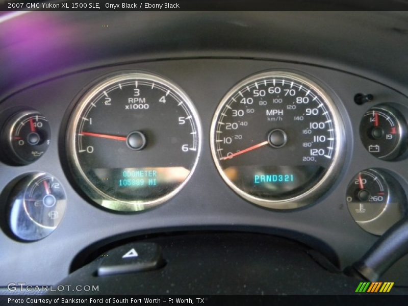 Onyx Black / Ebony Black 2007 GMC Yukon XL 1500 SLE