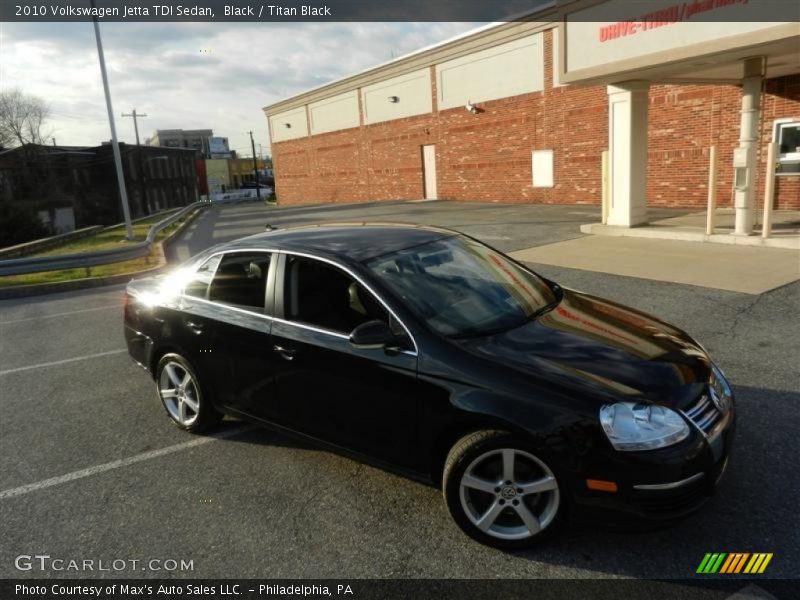 Black / Titan Black 2010 Volkswagen Jetta TDI Sedan