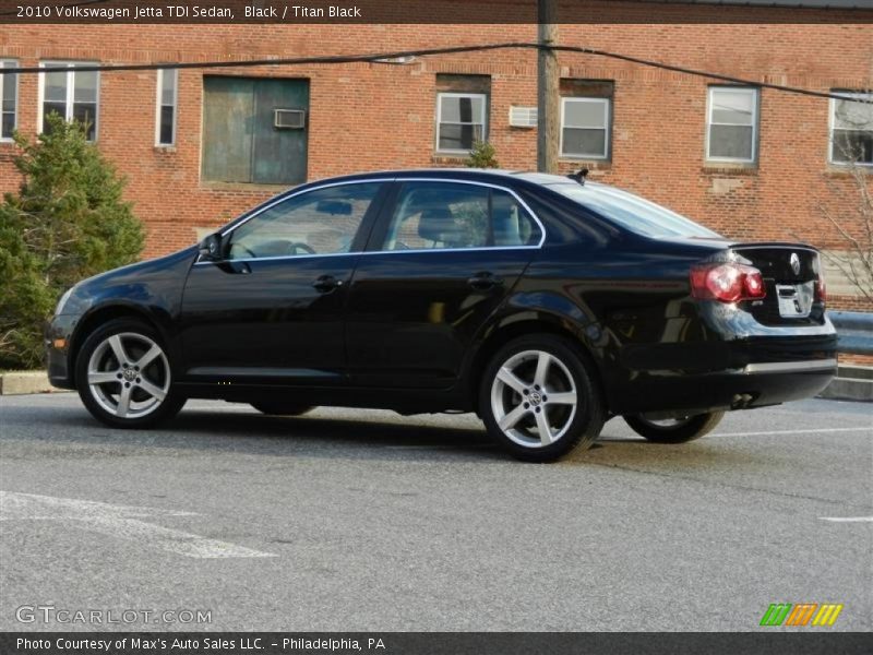 Black / Titan Black 2010 Volkswagen Jetta TDI Sedan