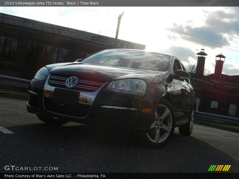 Black / Titan Black 2010 Volkswagen Jetta TDI Sedan