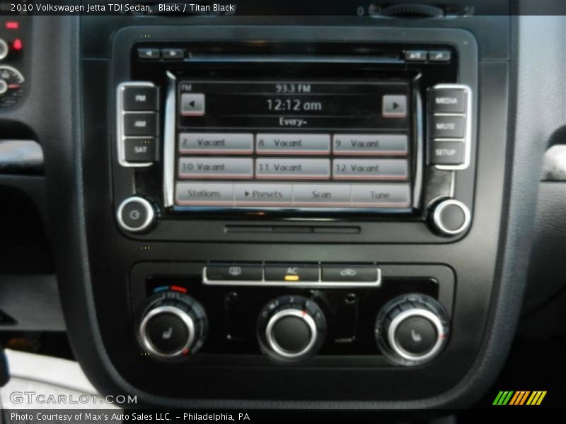 Black / Titan Black 2010 Volkswagen Jetta TDI Sedan