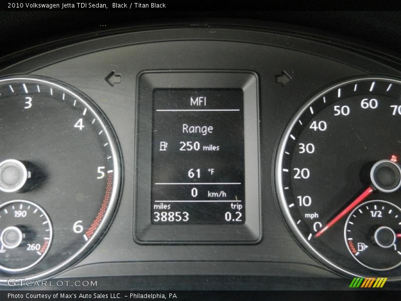 Black / Titan Black 2010 Volkswagen Jetta TDI Sedan
