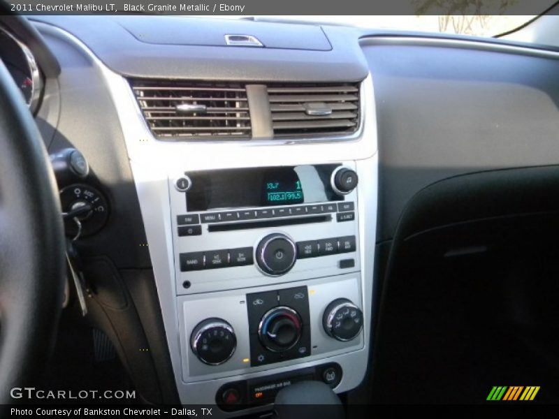 Black Granite Metallic / Ebony 2011 Chevrolet Malibu LT