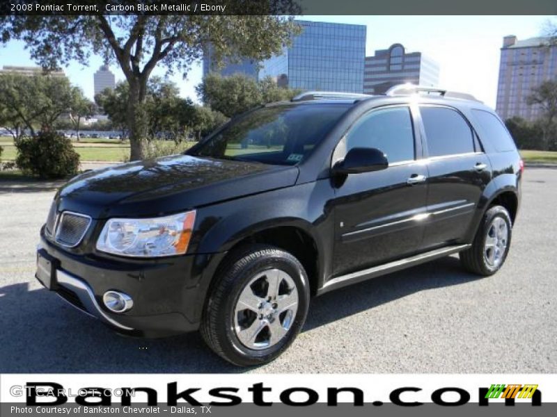 Carbon Black Metallic / Ebony 2008 Pontiac Torrent