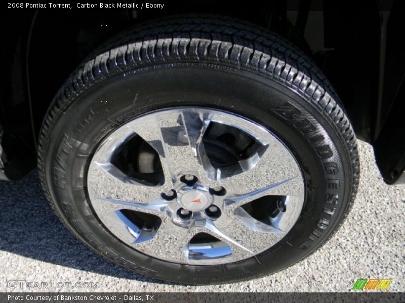 Carbon Black Metallic / Ebony 2008 Pontiac Torrent