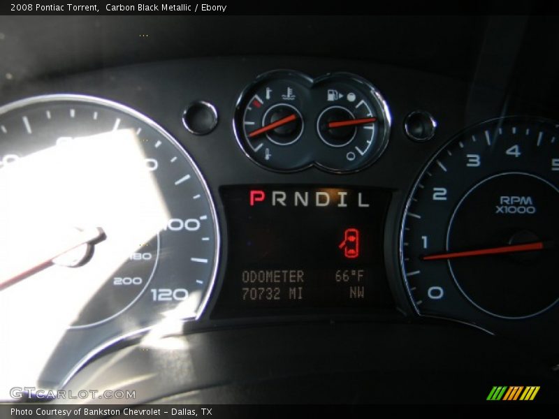 Carbon Black Metallic / Ebony 2008 Pontiac Torrent