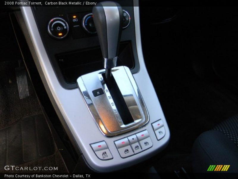 Carbon Black Metallic / Ebony 2008 Pontiac Torrent