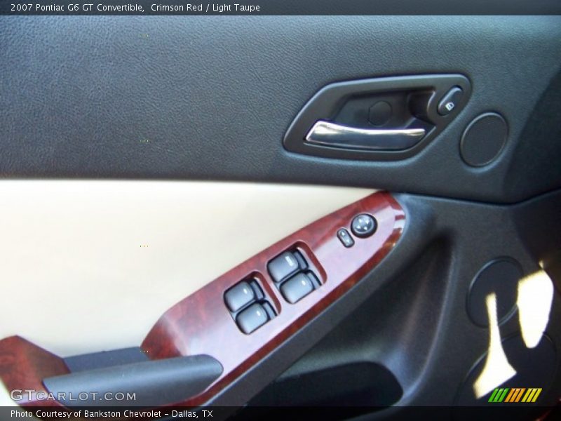 Crimson Red / Light Taupe 2007 Pontiac G6 GT Convertible
