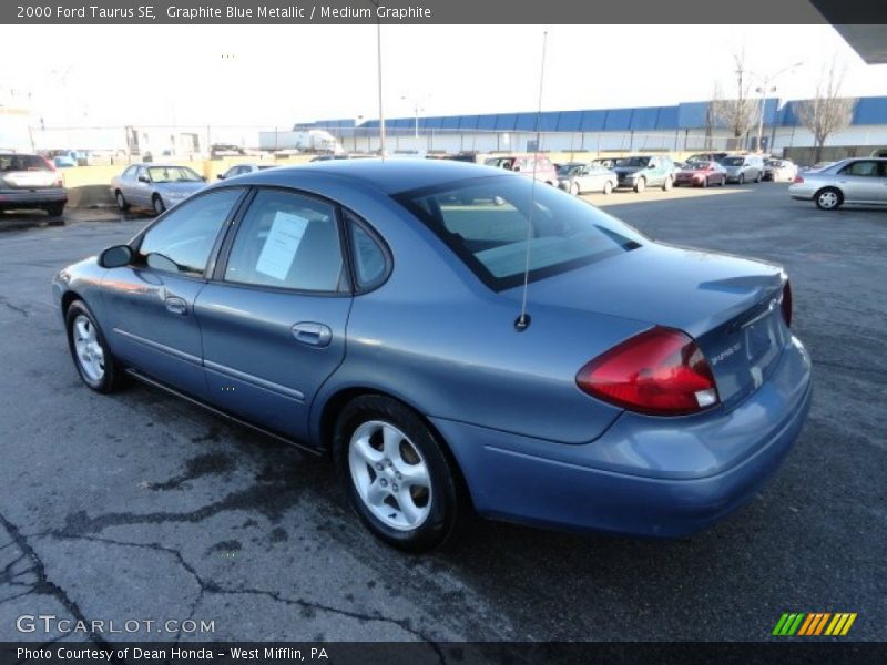 Graphite Blue Metallic / Medium Graphite 2000 Ford Taurus SE