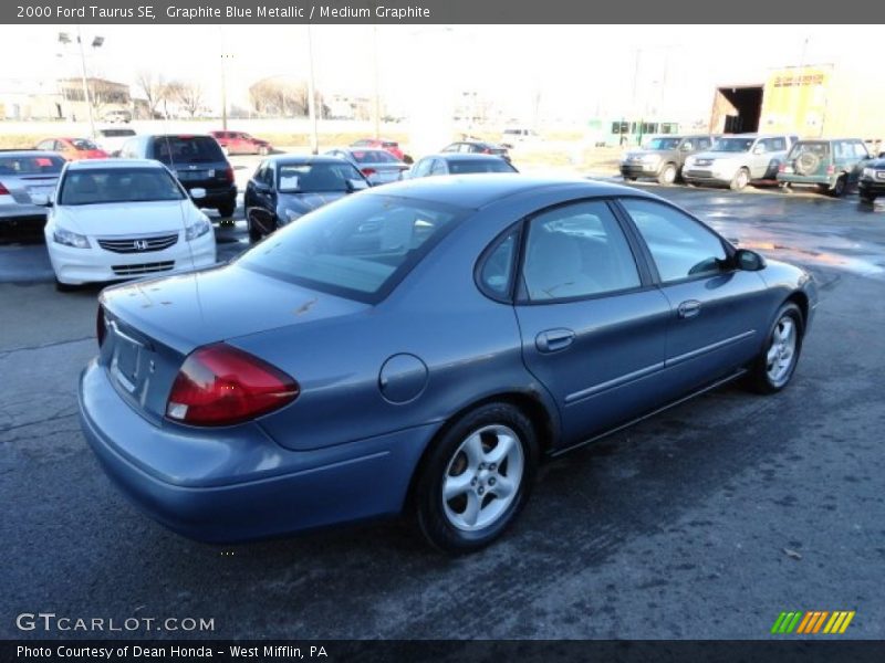 Graphite Blue Metallic / Medium Graphite 2000 Ford Taurus SE