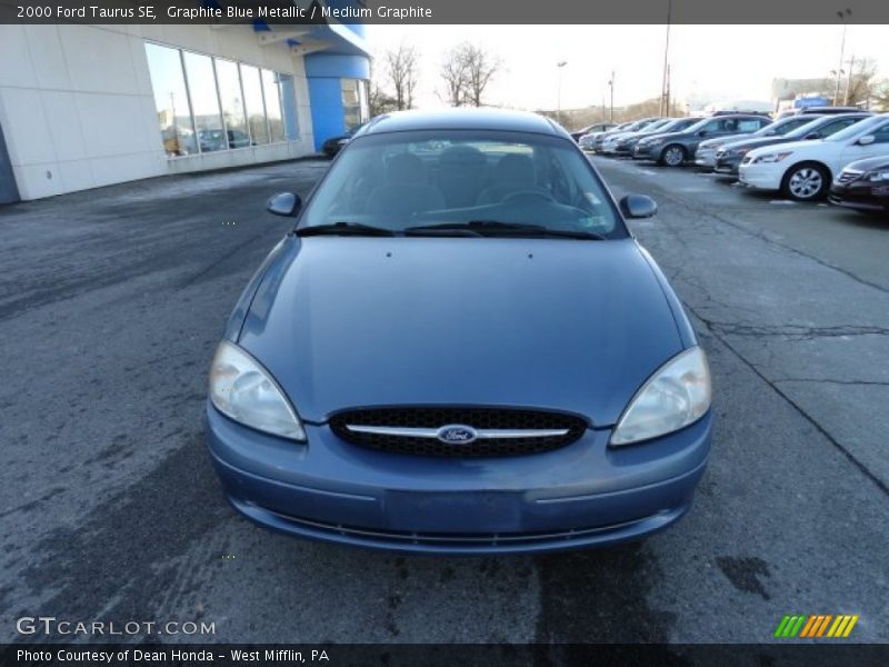 Graphite Blue Metallic / Medium Graphite 2000 Ford Taurus SE