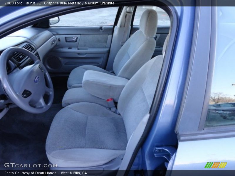 Graphite Blue Metallic / Medium Graphite 2000 Ford Taurus SE