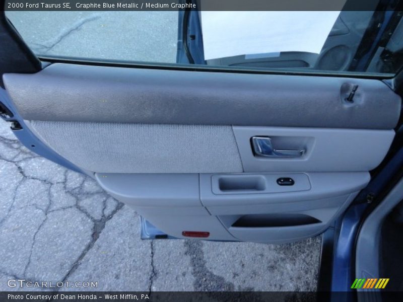 Graphite Blue Metallic / Medium Graphite 2000 Ford Taurus SE