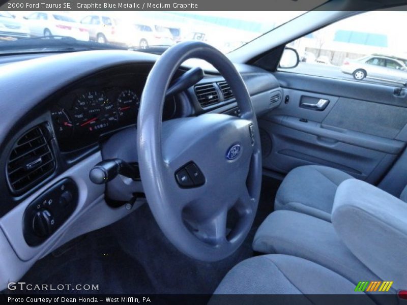 Graphite Blue Metallic / Medium Graphite 2000 Ford Taurus SE