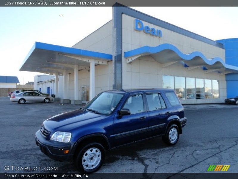 Submarine Blue Pearl / Charcoal 1997 Honda CR-V 4WD