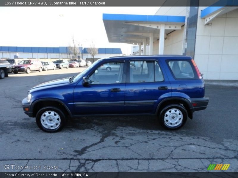 Submarine Blue Pearl / Charcoal 1997 Honda CR-V 4WD