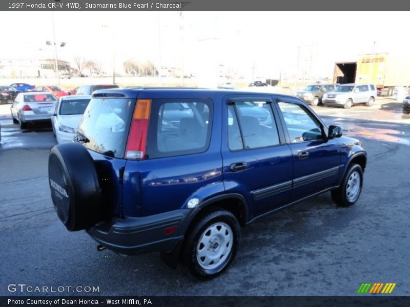 Submarine Blue Pearl / Charcoal 1997 Honda CR-V 4WD