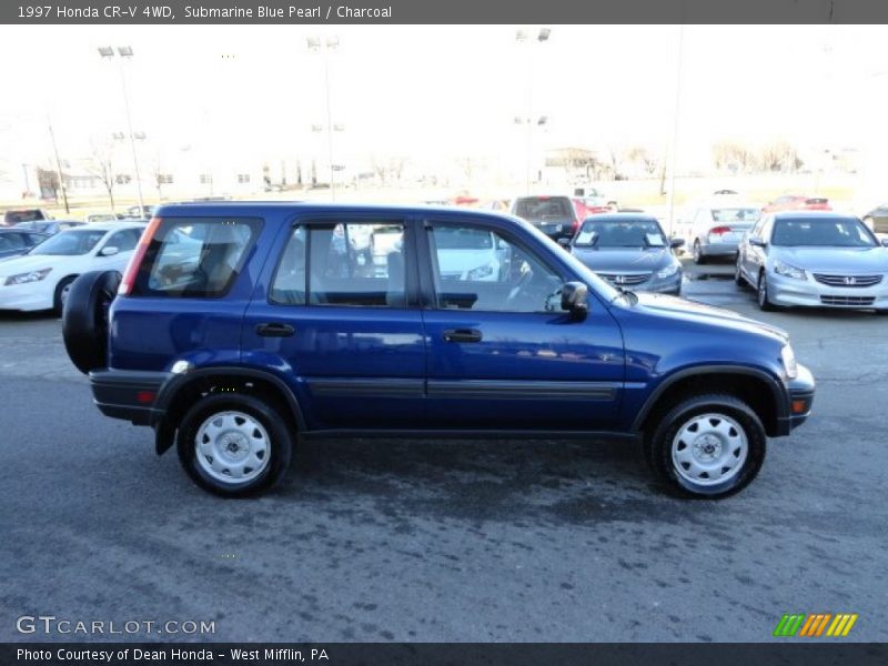 Submarine Blue Pearl / Charcoal 1997 Honda CR-V 4WD