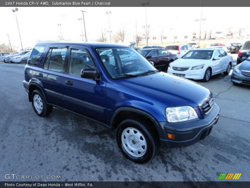 Submarine Blue Pearl / Charcoal 1997 Honda CR-V 4WD