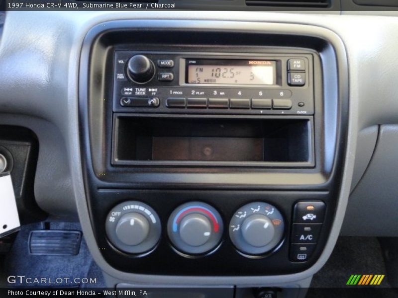 Submarine Blue Pearl / Charcoal 1997 Honda CR-V 4WD