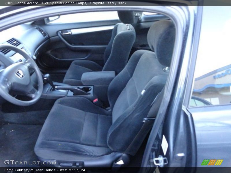 Graphite Pearl / Black 2005 Honda Accord LX V6 Special Edition Coupe