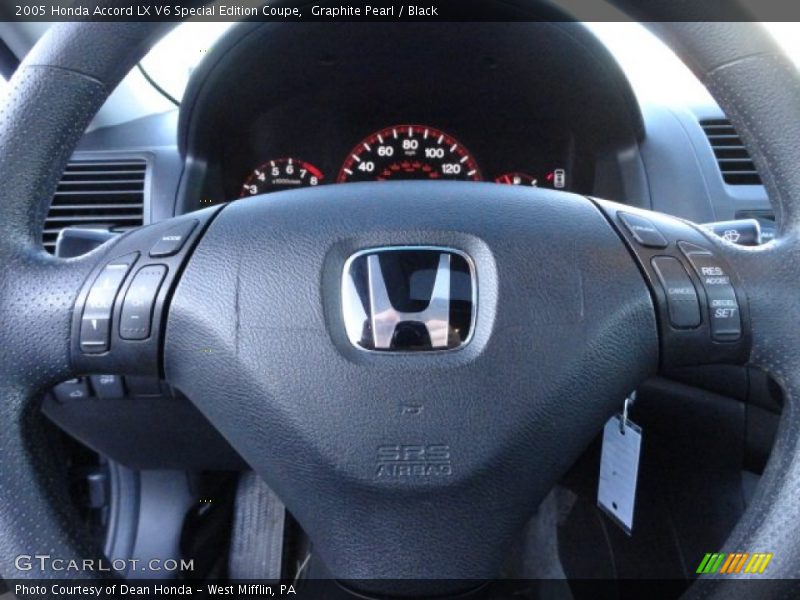 Graphite Pearl / Black 2005 Honda Accord LX V6 Special Edition Coupe