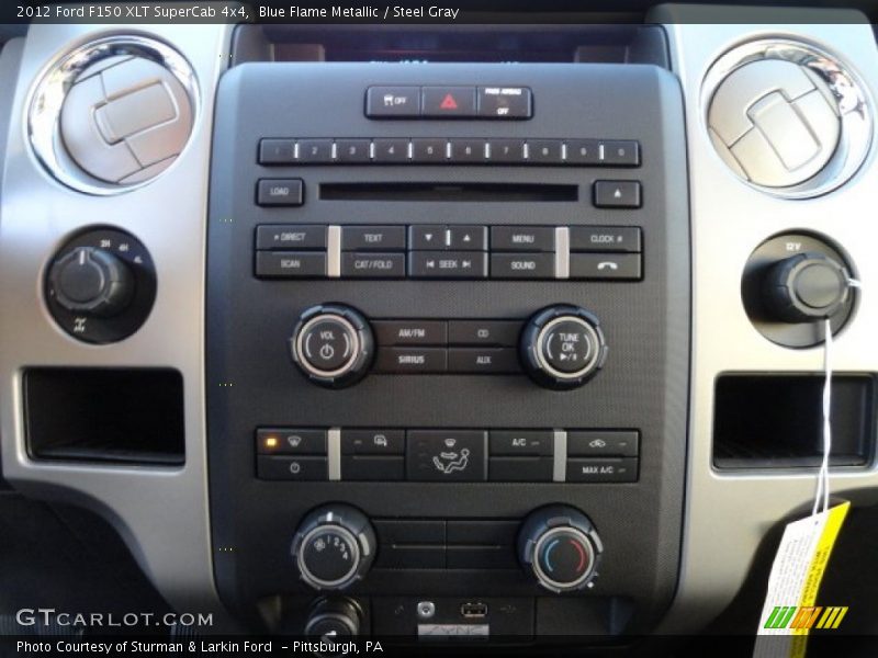 Controls of 2012 F150 XLT SuperCab 4x4