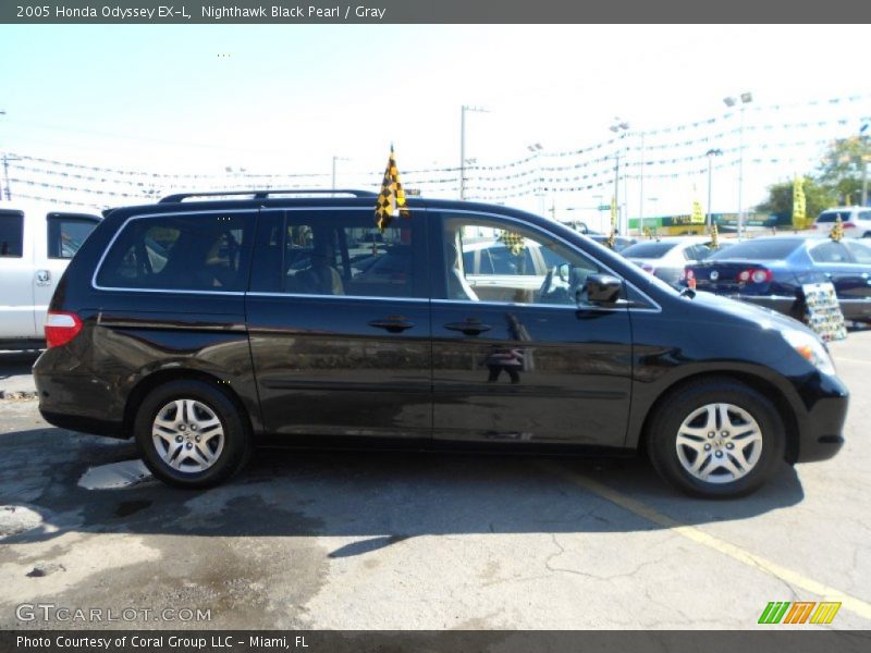 Nighthawk Black Pearl / Gray 2005 Honda Odyssey EX-L