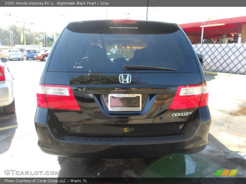 Nighthawk Black Pearl / Gray 2005 Honda Odyssey EX-L